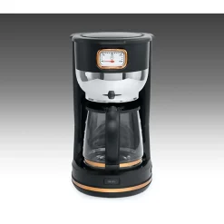 Cafetière Muse MS-220 BC - Porte-filtre - 1000W - réservoir 1.4 L (10 tasses) - Cadrant rétro de maintien de la température