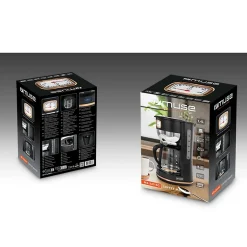 Cafetière Muse MS-220 BC - Porte-filtre - 1000W - réservoir 1.4 L (10 tasses) - Cadrant rétro de maintien de la température