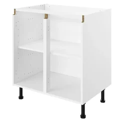 Caisson bas de cuisine blanc L. 80 cm Caraway Innovo GoodHome