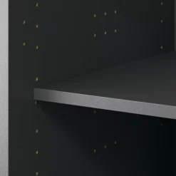 Caisson bas de cuisine Caraway GoodHome anthracite H. 72 cm x l. 40 cm