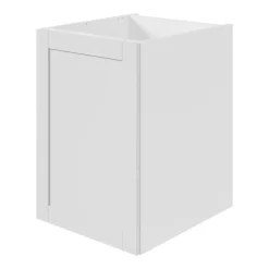 Caisson bas de cuisine Caraway GoodHome blanc H. 72 cm x L. 50 cm