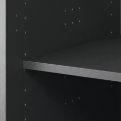 Caisson bas de cuisine Caraway GoodHome anthracite H. 72 cm x l. 50 cm