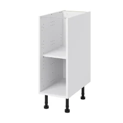 Caisson bas de cuisine GoodHome Caraway Blanc H. 72 cm x l. 30 cm