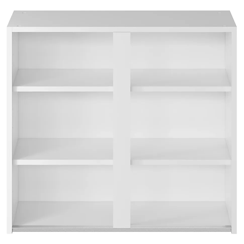 Caisson haut de cuisine blanc L. 80 cm x H. 72 cm Caraway Innovo GoodHome