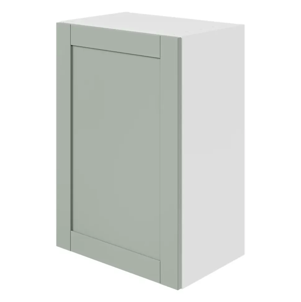 Caisson haut de cuisine Caraway GoodHome blanc H. 72 cm x L. 50 cm