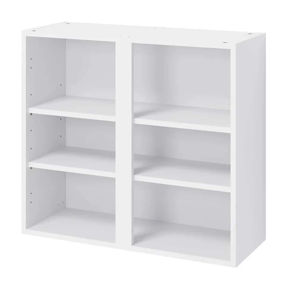 Caisson haut de cuisine Caraway GoodHome blanc H. 72 cm x L. 80 cm