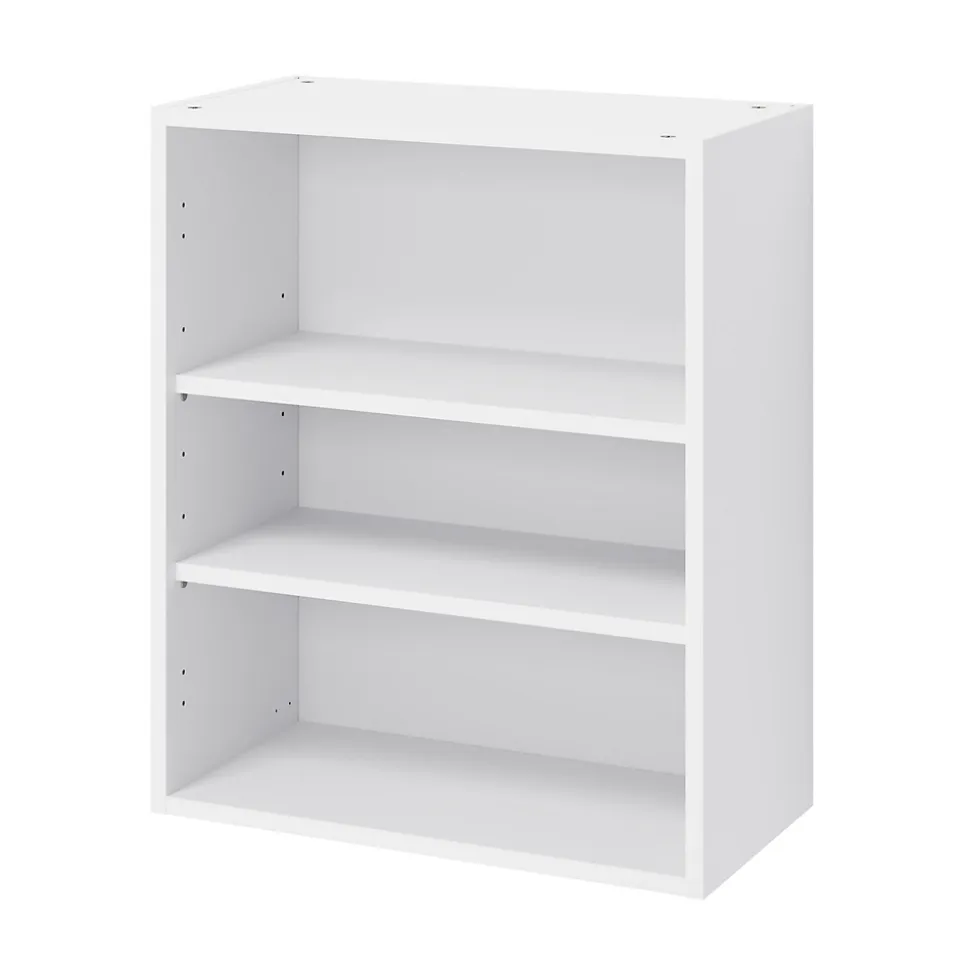 Caisson haut de cuisine Caraway GoodHome blanc H. 72 cm x L. 60 cm