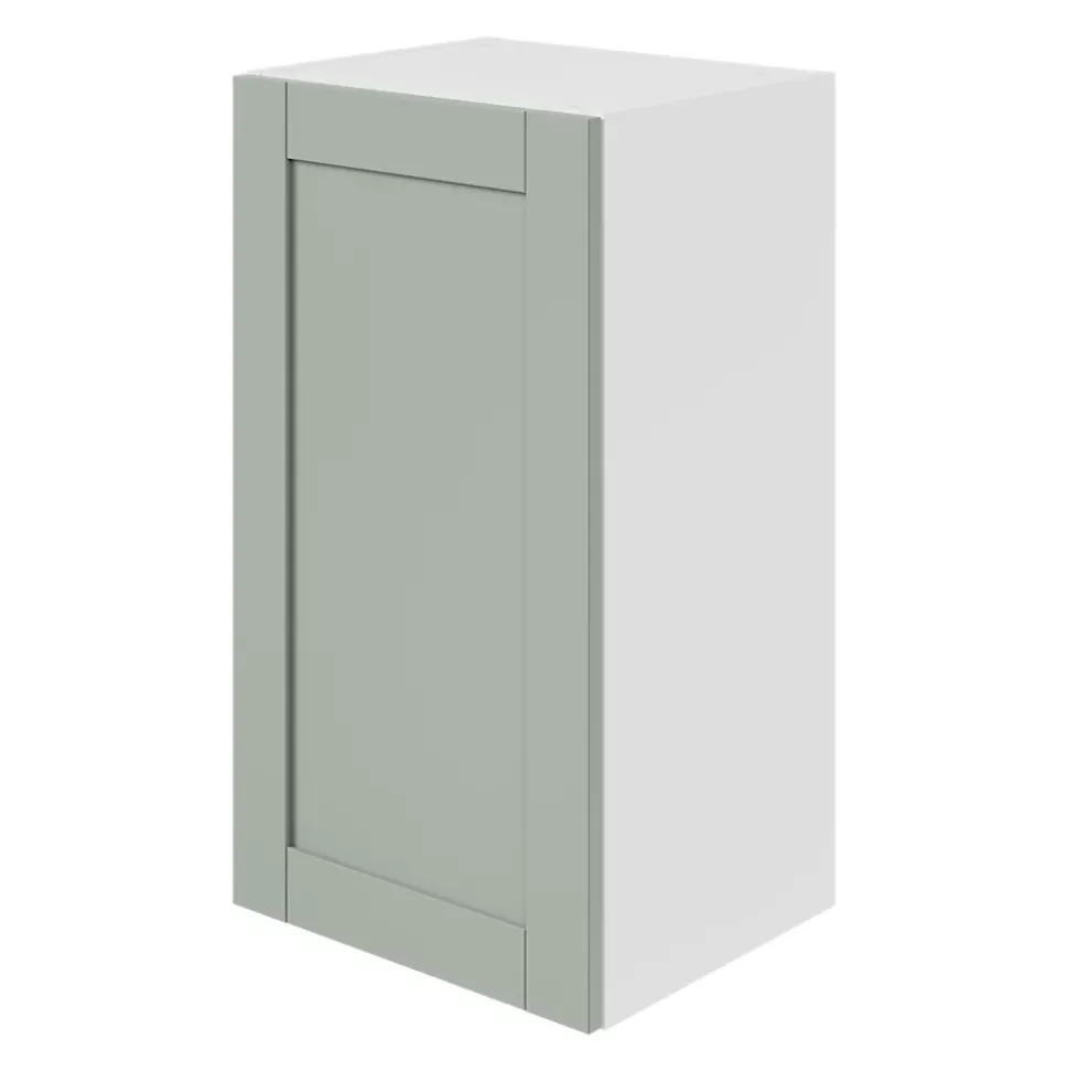 Caisson haut de cuisine Caraway GoodHome blanc H. 72 cm x L. 40 cm