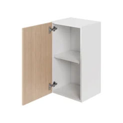 Caisson haut de cuisine Caraway GoodHome blanc H. 72 cm x L. 40 cm