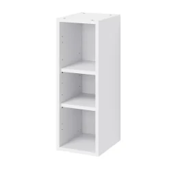 Caisson haut de cuisine GoodHome Caraway Blanc H. 72 cm x l. 25 cm
