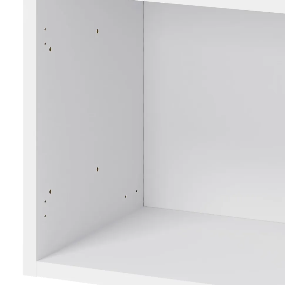 Caisson haut de cuisine GoodHome Caraway Blanc H. 36 cm x l. 40 cm