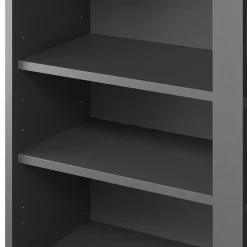 Caisson haut de cuisine GoodHome anthracite H. 72 cm x l. 100 cm