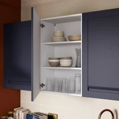 Caisson haut de cuisine GoodHome Caraway Blanc H. 90 cm x l. 60 cm