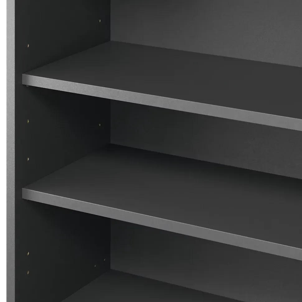 Caisson haut de cuisine GoodHome anthracite H. 72 cm x L. 60 cm