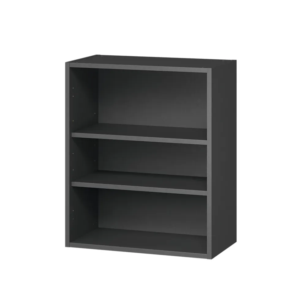 Caisson haut de cuisine GoodHome anthracite H. 72 cm x L. 60 cm