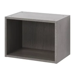 Caisson haut de cuisine ouvert GoodHome Caraway Gris H. 36 cm x l. 50 cm
