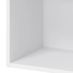 Caisson haut de cuisine ouvert GoodHome Caraway Blanc H. 36 cm x l. 50 cm
