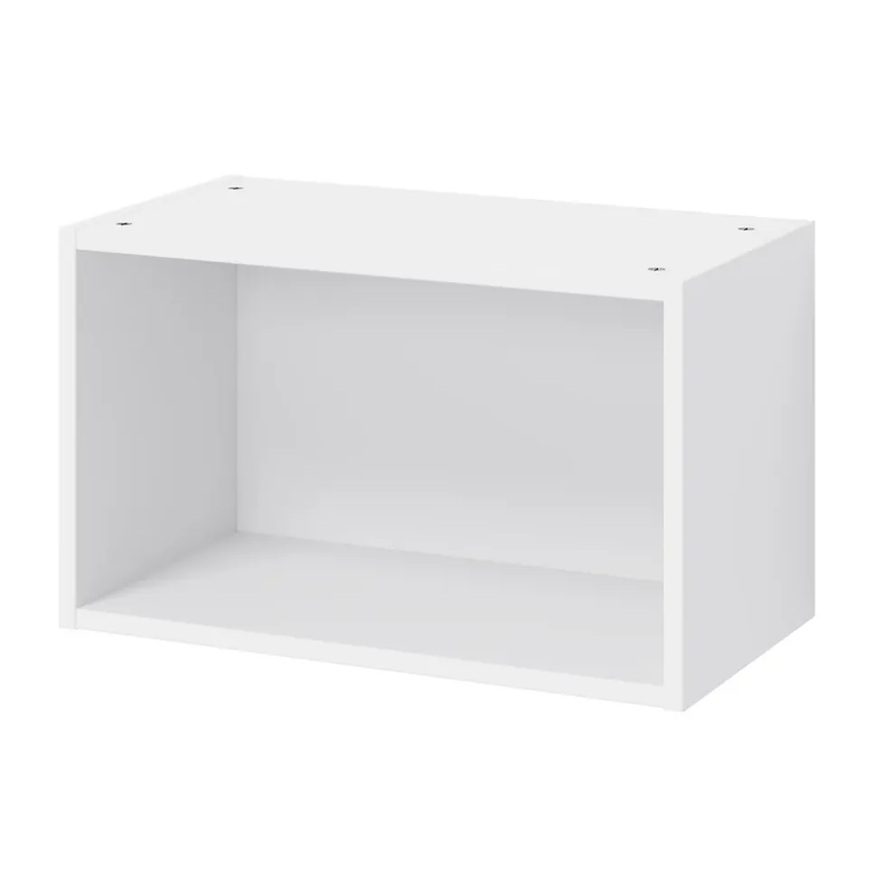 Caisson haut de cuisine ouvert GoodHome Caraway Blanc H. 36 cm x l. 60 cm