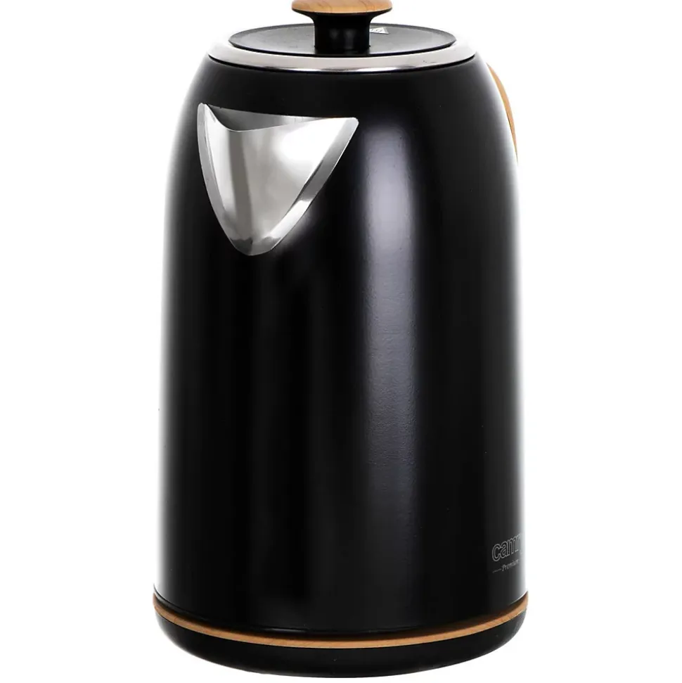 CAMRY CR 1342 Bouilloire en métal 1,7 l STRIX 2200 W avec arrêt automatique Coloris Noir