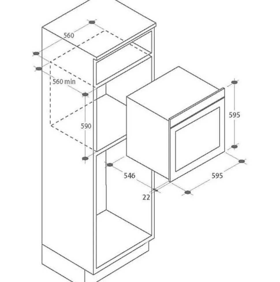 CANDY Four multifonction pyrolyse wifi FCT686XWIFI