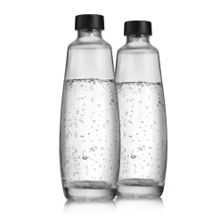 Carafe en verre Duo Sodastream avec 2 carafes transparentes de 1000 ml