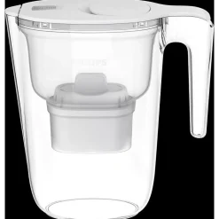 Carafe filtrante 2,6 L blanche avec 3 filtres en Microfiltration et digital timer Philips PHAWP2933WHT3/24
