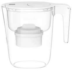 Carafe filtrante 2,6 L blanche avec 3 filtres en Microfiltration et digital timer Philips PHAWP2933WHT3/24