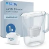 Carafe filtrante BRITA - Style Essential Blanche - Capacité 2,4L dont 1,4L d'eau filtrée - 1 filtre Maxtra Pro Pure performanc