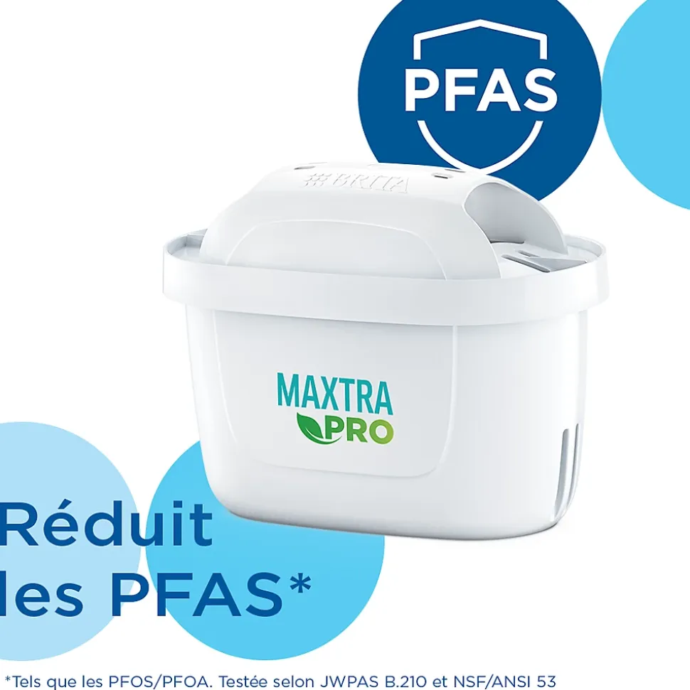 Carafe filtrante en verre Brita One blue 2,5L