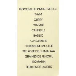 Carrousel à épices - 12 pots - Epices incluses