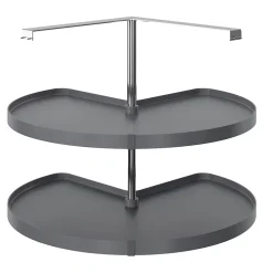Carrousel d'angle 3/4 pour meuble de cuisine GoodHome Pebre 93 cm
