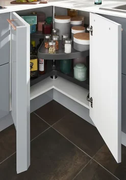 Carrousel d'angle 3/4 pour meuble de cuisine GoodHome Pebre 93 cm