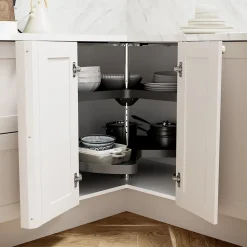 Carrousel d'angle 3/4 pour meuble de cuisine GoodHome Pebre, 93 cm