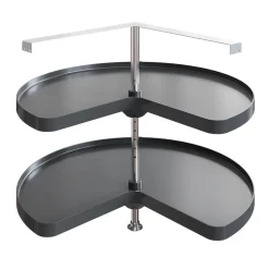 Carrousel d'angle 3/4 pour meuble de cuisine GoodHome Pebre, 93 cm