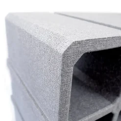 Casier à 12 bouteilles L. 44 cm x H. 33,5 cm, Neops gris