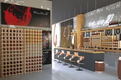 Casier à bouteilles modulaire Rioja en pin pour 78 bouteilles 150x75x22cm