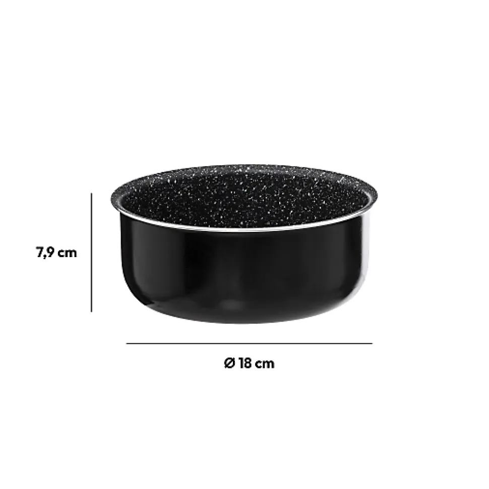 Casserole Aluminium pressé 18 cm Amovible - 5Five