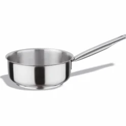 Casserole Basse Inox 18/10 16 à 28 cm - Pujadas - l0.1- L0.1- P0.1- h7.5- Acier Inoxydable