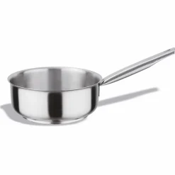 Casserole Basse Inox 18/10 16 à 28 cm - Pujadas - l0.1- L0.1- P0.1- h7.5- Acier Inoxydable