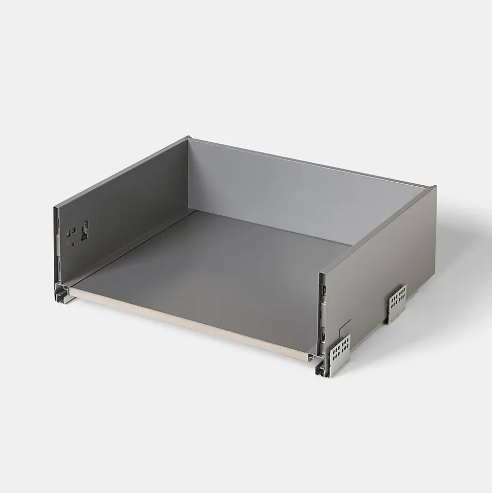 Casserolier de cuisine Soto GoodHome gris anthracite H. 19 cm x L. 60 cm