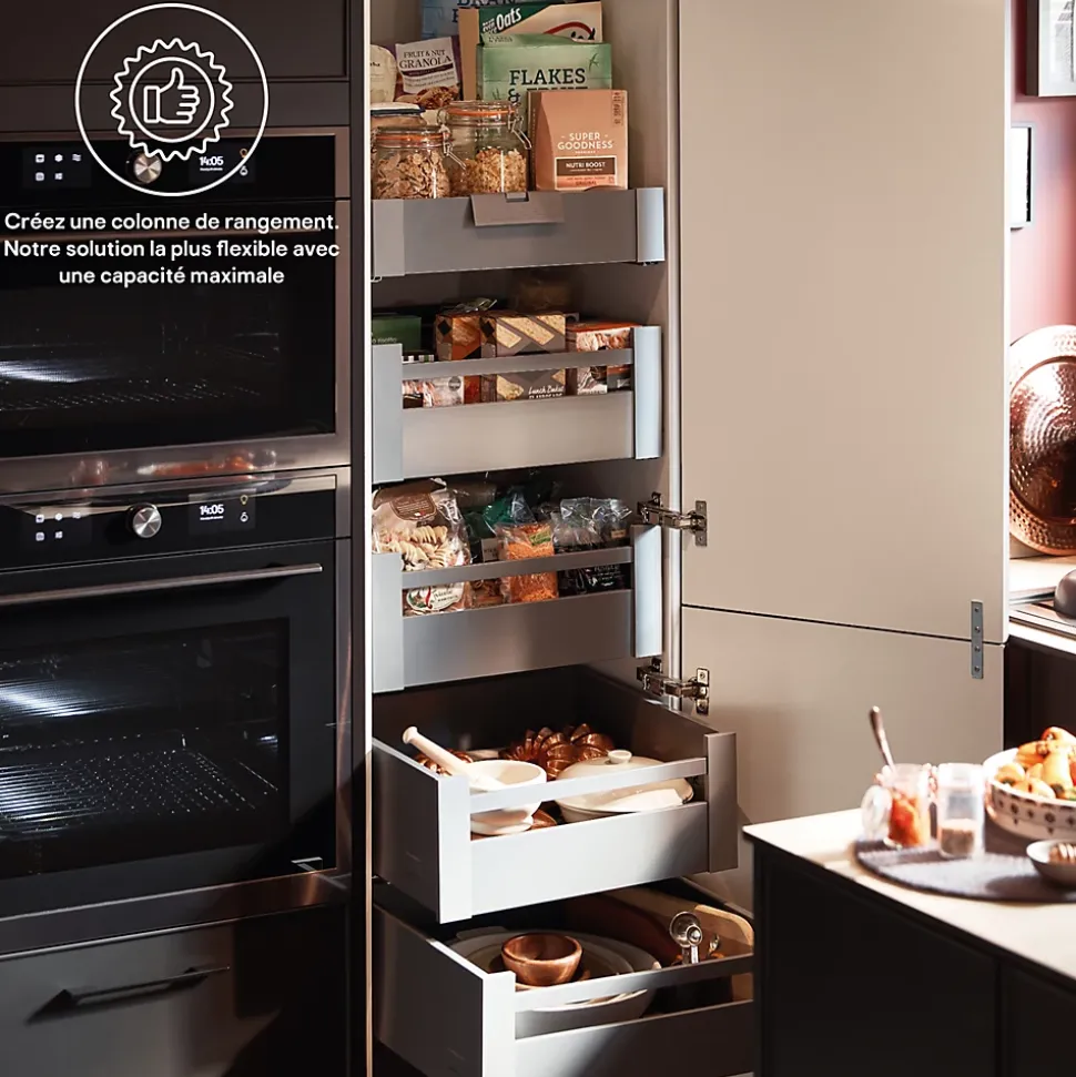 Casserolier GoodHome Soto anthracite l. 30 cm