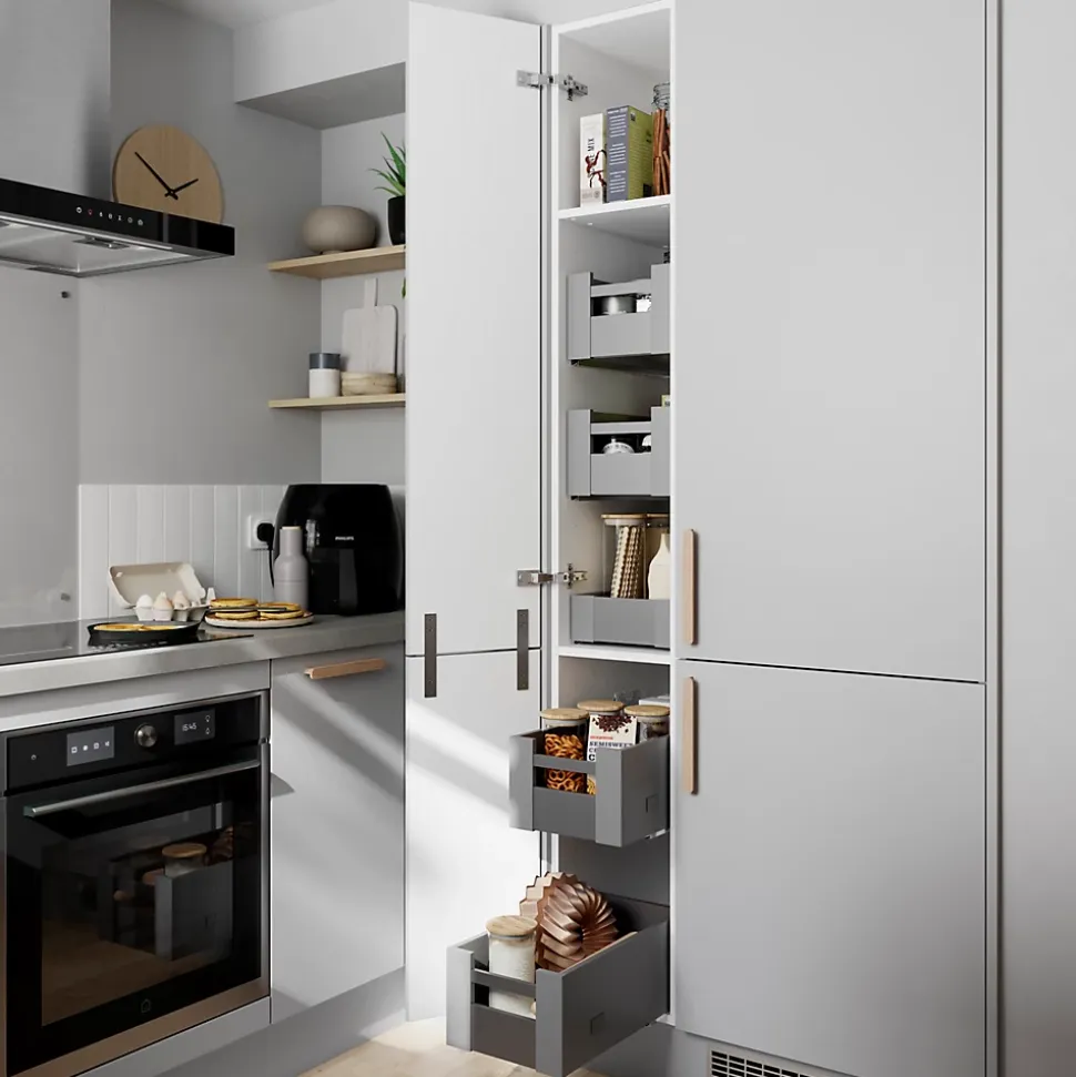 Casserolier GoodHome Soto anthracite l. 30 cm