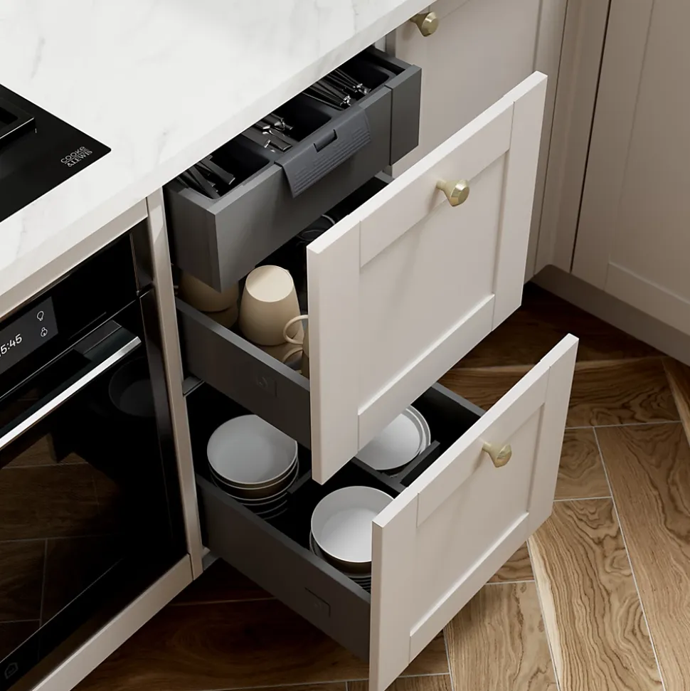 Casserolier GoodHome Soto Anthracite l. 40 cm