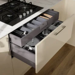 Casserolier GoodHome Soto Anthracite l. 80 cm