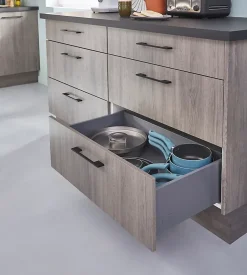 Casserolier GoodHome Soto Anthracite l. 80 cm