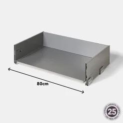 Casserolier GoodHome Soto Anthracite l. 80 cm