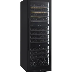 Cave à vin 110 bouteilles Le Chai LTN1430 encastrable noir 3 zones 11 clayettes bois