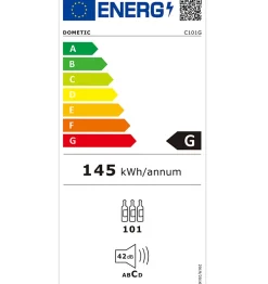 Cave à vin de service 101 bouteilles Dometic C101G
