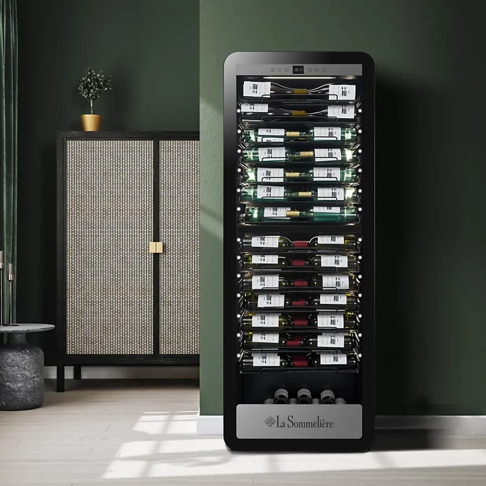 Cave à vin de Vieillissement APOGEE 185DZPRO Double Zone - 184 Bouteilles - La Sommelière