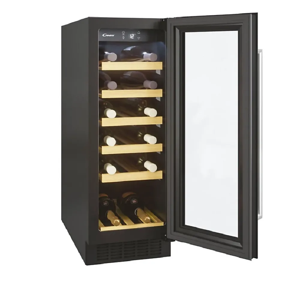 Cave à vin encastrable sous plan 20 bouteilles Candy CCVB30F1